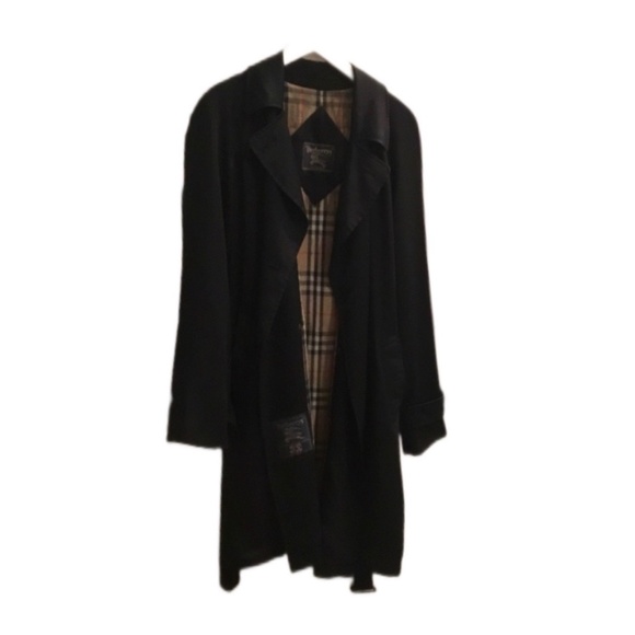 Burberry Nova Check Belted Trench Coat Size 12 Please Read - Picture 4 of 9